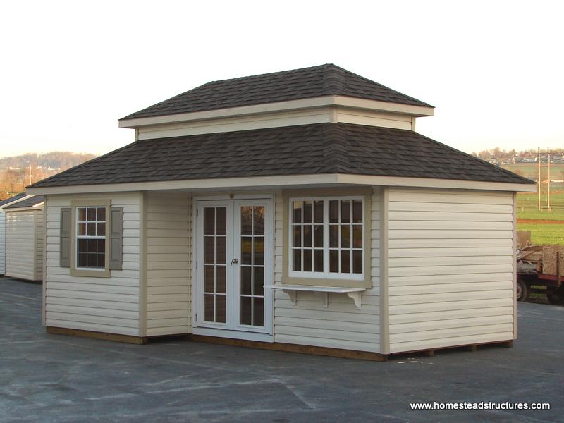 Hip Roof Sheds | Homestead Structures